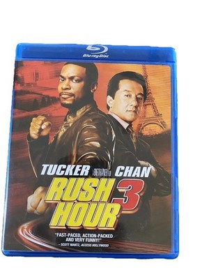 Rush Hour 3 (Blu-ray Disc, 2007, 2-Disc Set) Tucker And Chan. Preowned
