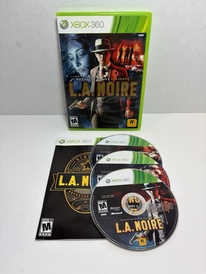 L.A. Noire - Xbox 360 - Complete - Great Disks - Tested - Free Shipping