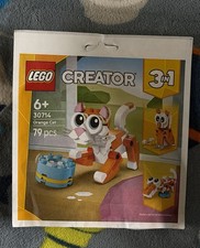 Lego Creator Paper Bag Orange Cat Set  30714 New Sealed 79 Piece 3in1
