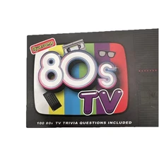 80's TV Trivia Card Game  100 Questions Stocking  Stuffer