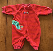 Carter s The Very Hungry Caterpillar 0-3 Months Red Eric Carle Romper/Sleeper