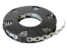Image of ForgeFix Contractors Galvanised Fixing Band Medium Duty 17mm x 0.7 x 10m Box 1