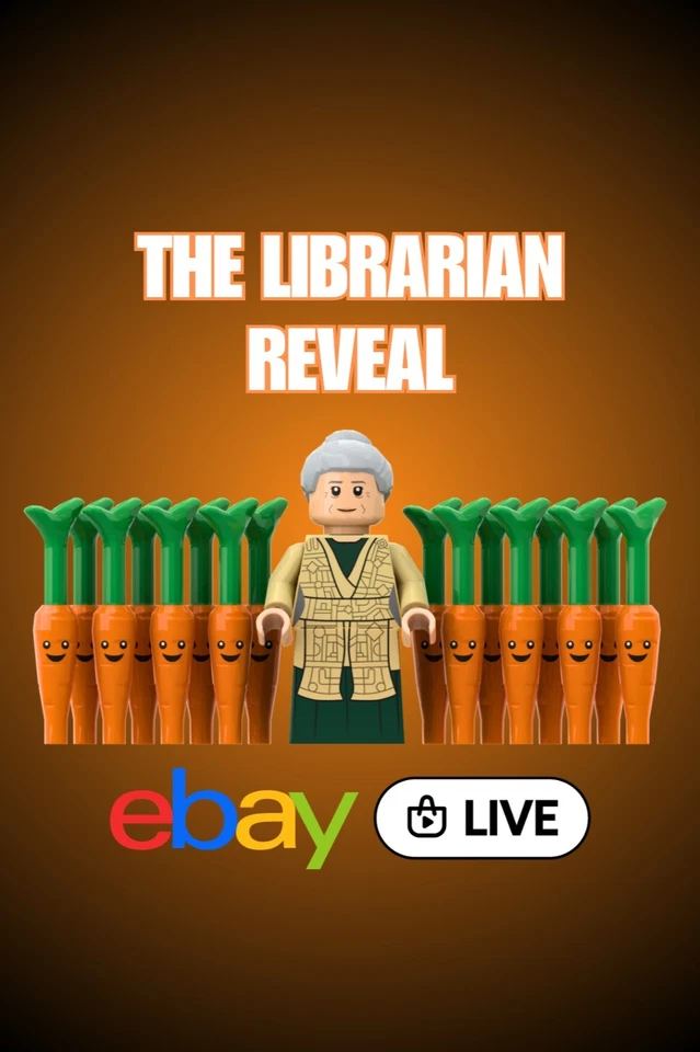 The Librarian Reveal - Individuell bedruckte Minifiguren & Teile🥕🔥