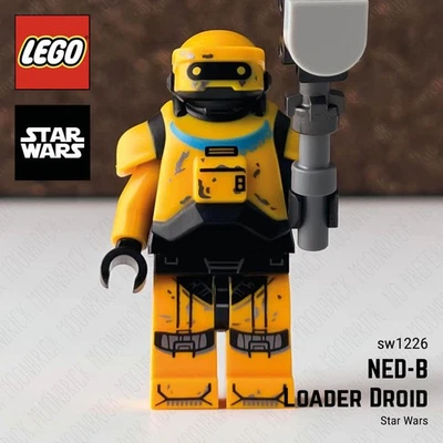 LEGO NED-B Loader Droid Minifigure Star Wars Obiwan Kenobi 75334 - Photo 1/4