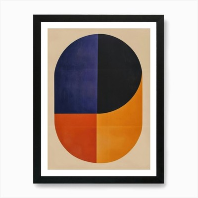 ''Der Kreis'' 6 Kunstdrucke gerahmt Wandbild Poster Leinwanddruck Bild