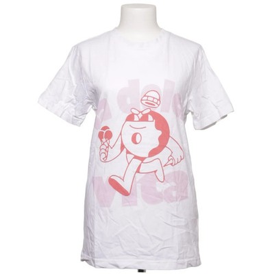 Another Cotton, T-shirt, Größe: S, Weiß/Rot, Baumwolle, Print, Damen #4BQ