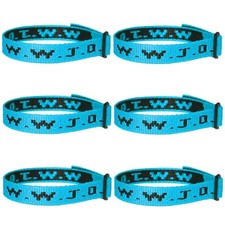 6pcs W.W.J.D.Bracelet Pack,Christian Bracelets,Faith Bracelet Pack Adjustable We