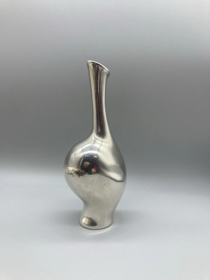 Rosenthal Vase Fritz Heidenreich Schwangere Luise.  Ohne Henkel!  Silver Overlay - Bild 2 von 4