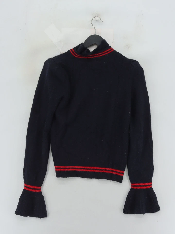 Jersey Sandro Mujer M Azul Acrílico con Poliamida, Poliéster, Lana Pullover Foto 2 de 4