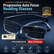 German Intelligent Color Progressive Auto Focus Reading Glasses See More Clearly