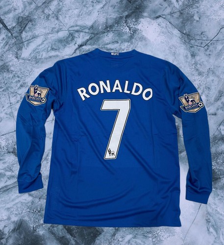 Cristiano Ronaldo #7 Manchester United Away Jersey 08-09 Season Retro