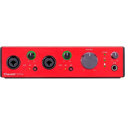 Focusrite Clarett+ 2Pre USB Audio Interface LN