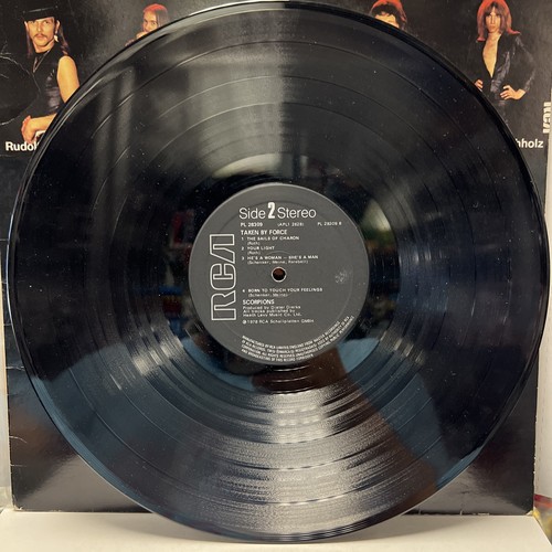 Scorpions - Taken By Force LP (VG+) '* - Picture 4 of 6