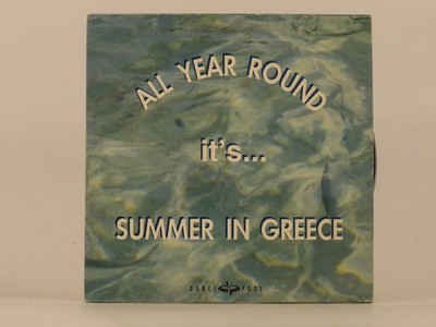 VARIOUS ARTISTS ALL YEAR ROUND IT'S SUMMER IN GREECE (591) 10 Track Promo CD Alb