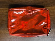 MAC Cosmetic Clean Pouch RED-Just in Time For Christmas 
