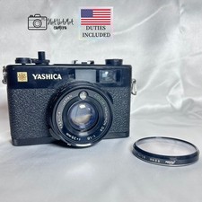 Excellent Yashica Electro 35 CC Rangefinder Film Camera Black 35mm f/1.8 JAPAN