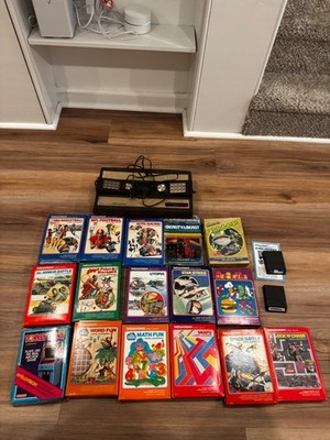 Intellivision Game Console Model 2609 A  with 18 games