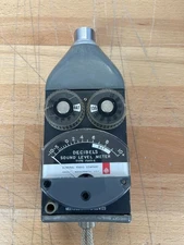 GenRad General Radio 1565-A Sound Level Meter w/ Leather Case – Untested Vintage