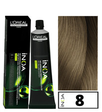 Tinte Inoa sin Amoniaco 8 Rubio Claro - L´Oreal Professionel