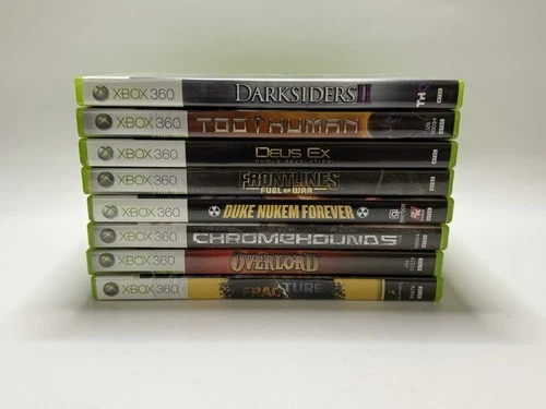 Microsoft Xbox 360 Video Game Lot of 8 Games Tested Clean