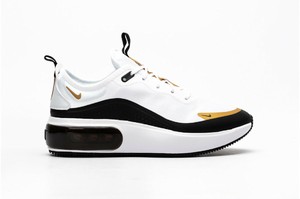 nike air max dia white and black