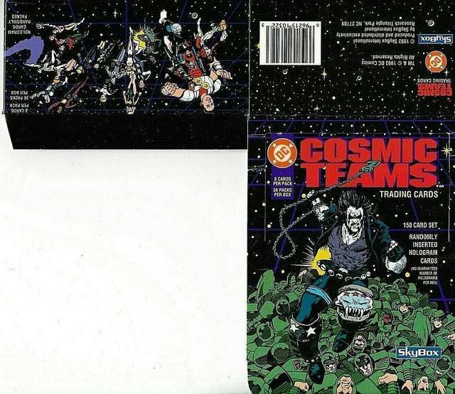 Cosmic Teams Trading Cards DC Comics SkyBox Vintage 1993 for sale online | eBay
