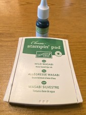 Stampin  Up Wild Wasabi Classic Felt Stamp Pad  Re Inker