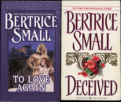 British Medieval Romance Lot of 2 paperback by Bertrice Small