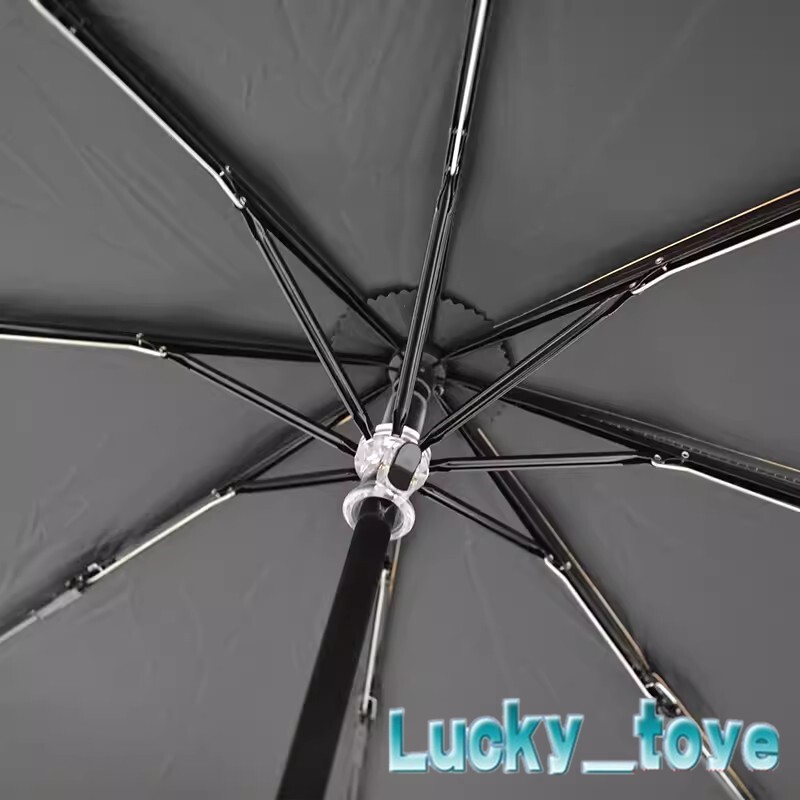 Digimon Tailmon Sunshade Umbrella Retractable Folded Sun & Rain