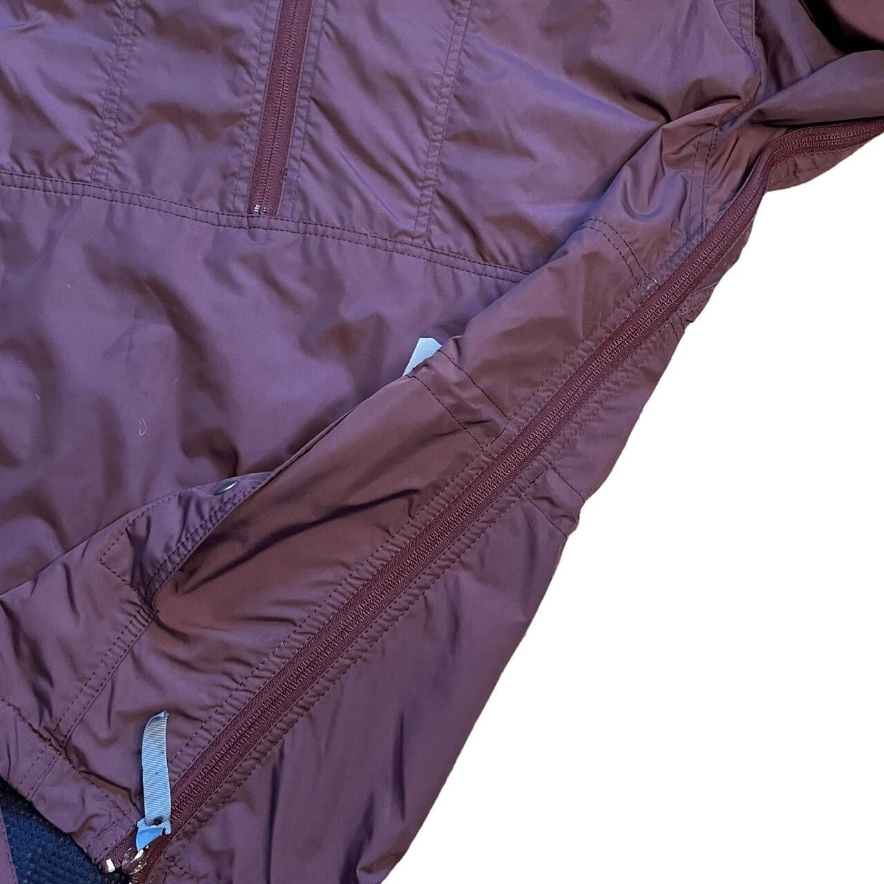 And Wander half zip pullover jacket burgundy - image 2