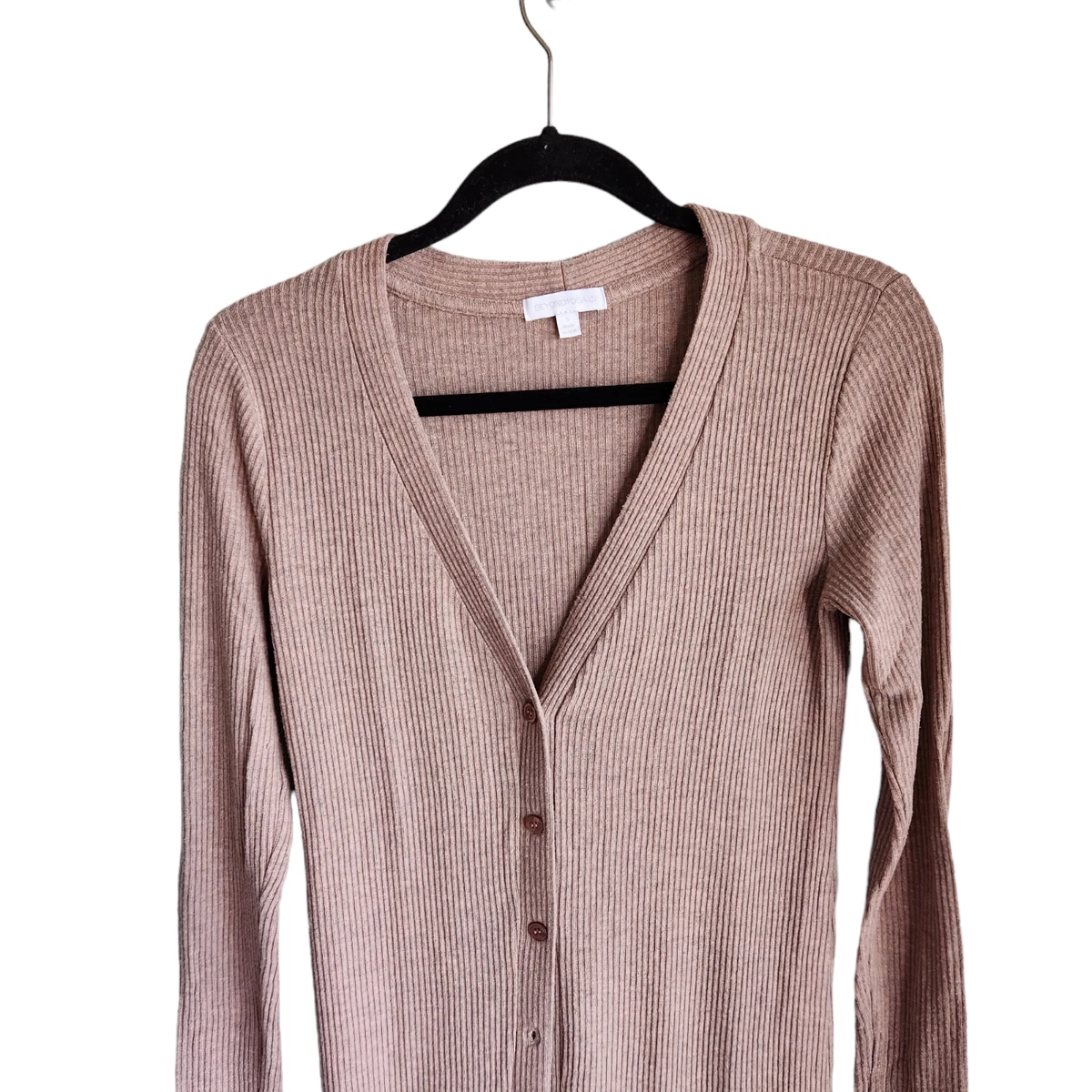 Beyond Yoga Your Line Buttoned Duster Cardigan Small In Oatmeal