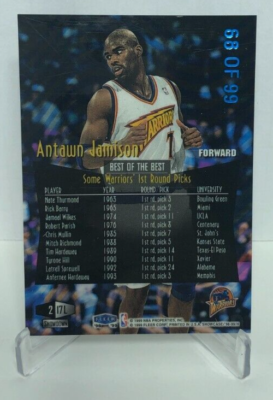 1998-99 Flair Showcase Row 2 Legacy Collection Antawn Jamison 