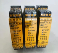 PILZ safety relay PNOZ X2.8P 777301 X2.8P 787302 24VAC DC 3n/o1n/c  1pcs