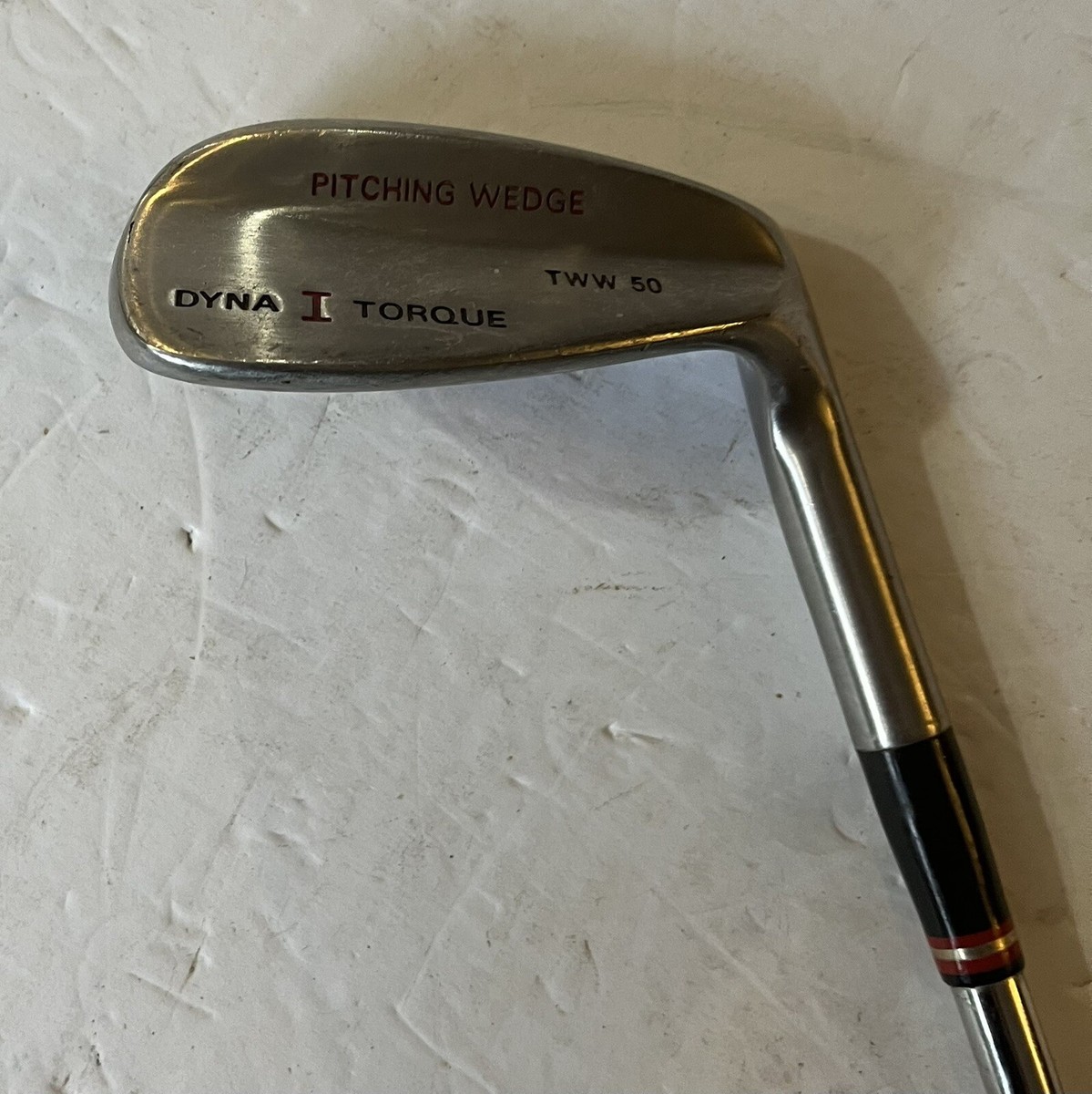 Club De Golf Dynacraft TWS Pitching Wedge (PW) Droitier, Shaft Acier Flex Régulier, 35 Pouces, Occasion