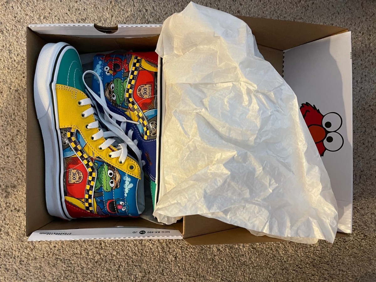 Vans X Sesame Street Sk8-Hi Limited Edition Shoes Women's