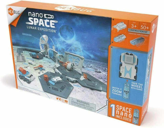 HEXBUG Nano Space Lunar Expedition Boys Girls Birthday Present Toy Toys Play HEXBUG Nano Space Lunar Expedition Boys Girls Birthday Present Toy Toys Play