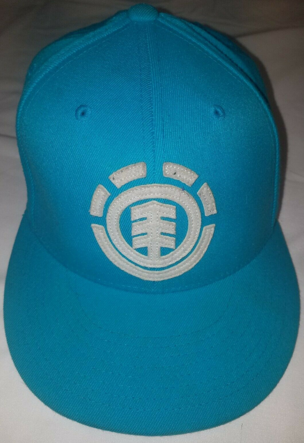 Element Crowns Tree 210 Flexfit Skater Hat Turquoise White s