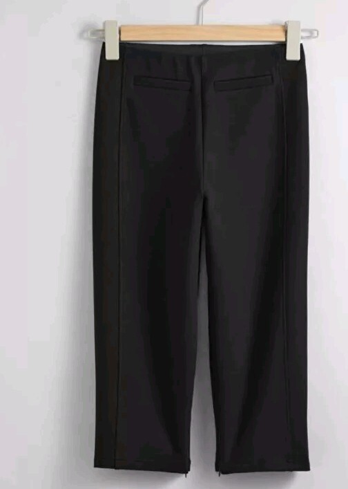 ALTRA LEGGINGS OTHER STORIES CAPRI NERI TAGLIA 8 NUOVI CON ETICHETTE