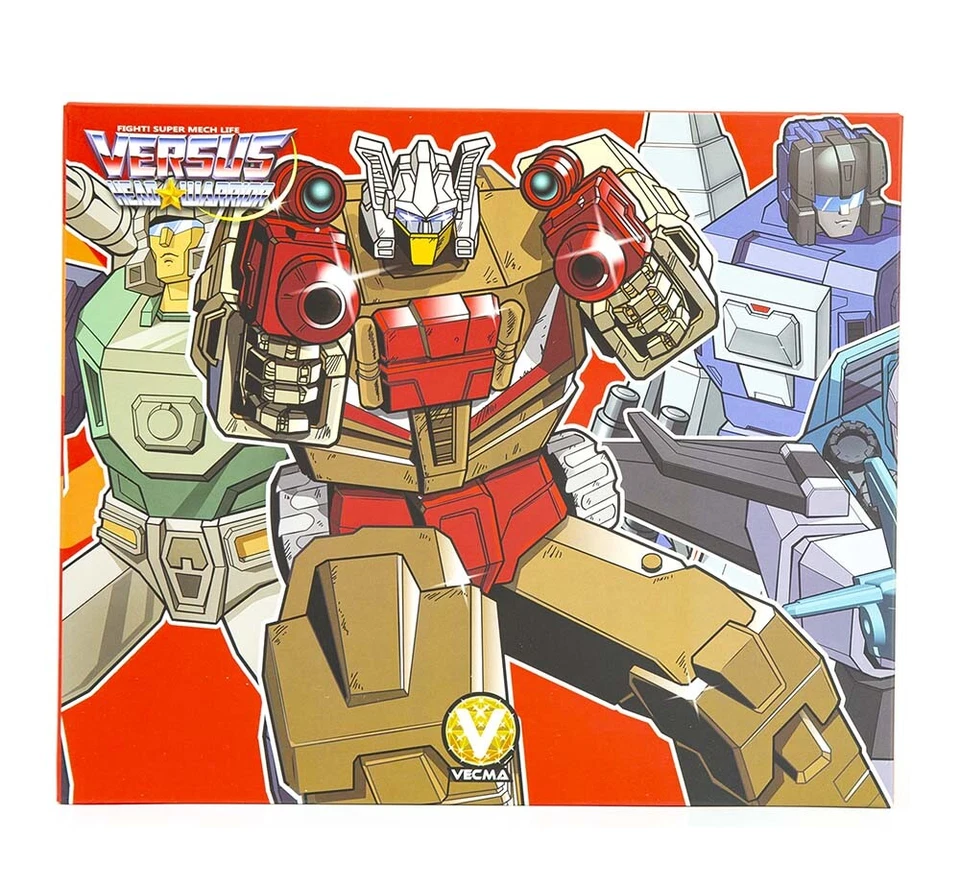 MechFansToys MFT VS01-07 set of 7 Chromedome Hardhead Brainstorm Highbrow Weirdw - Image 2 of 4