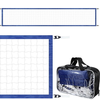 15ftx3ft Pool Volleyball Ersatznetz mit Tragetasche Falttrainingsnetz