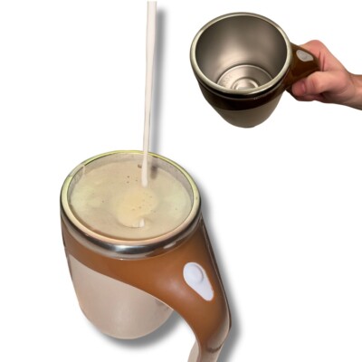 Coffee Mug Automatic Self Stirring Portable Electric Cup Tumbler USA