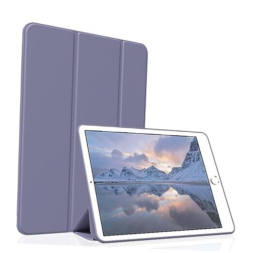 Case for iPad Air 3 / Pro 10.5 Inch, Lightweight Slim Soft TPU Lavender Gray