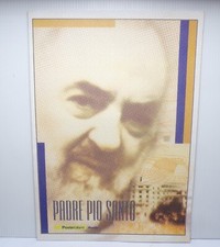 FOLDER FILATELICO COMPLETO PADRE PIO SANTO 2002
