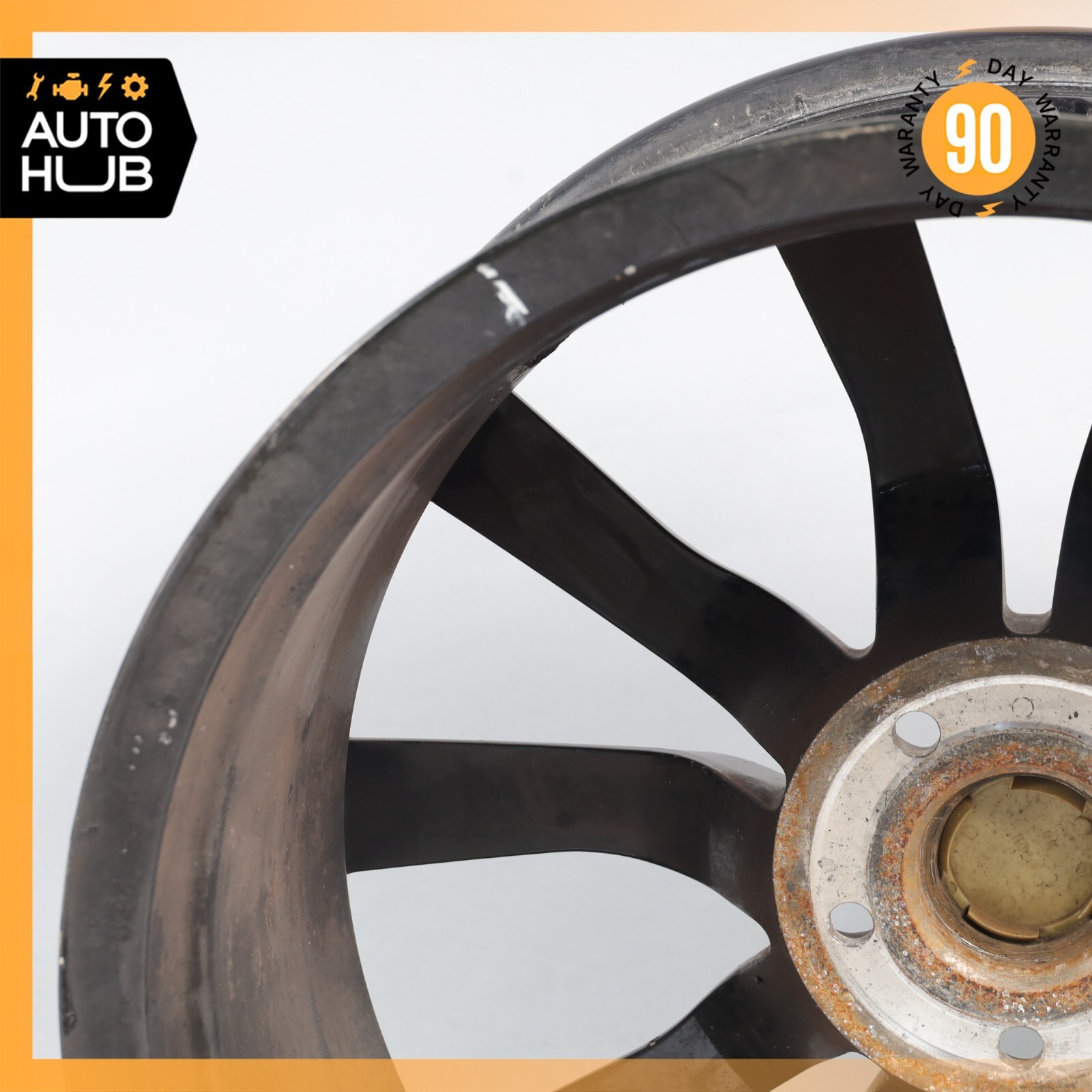 Lotus Evora S 8 x 19 19" Front Wheel Rim Black Y065K897G98055SL OEM