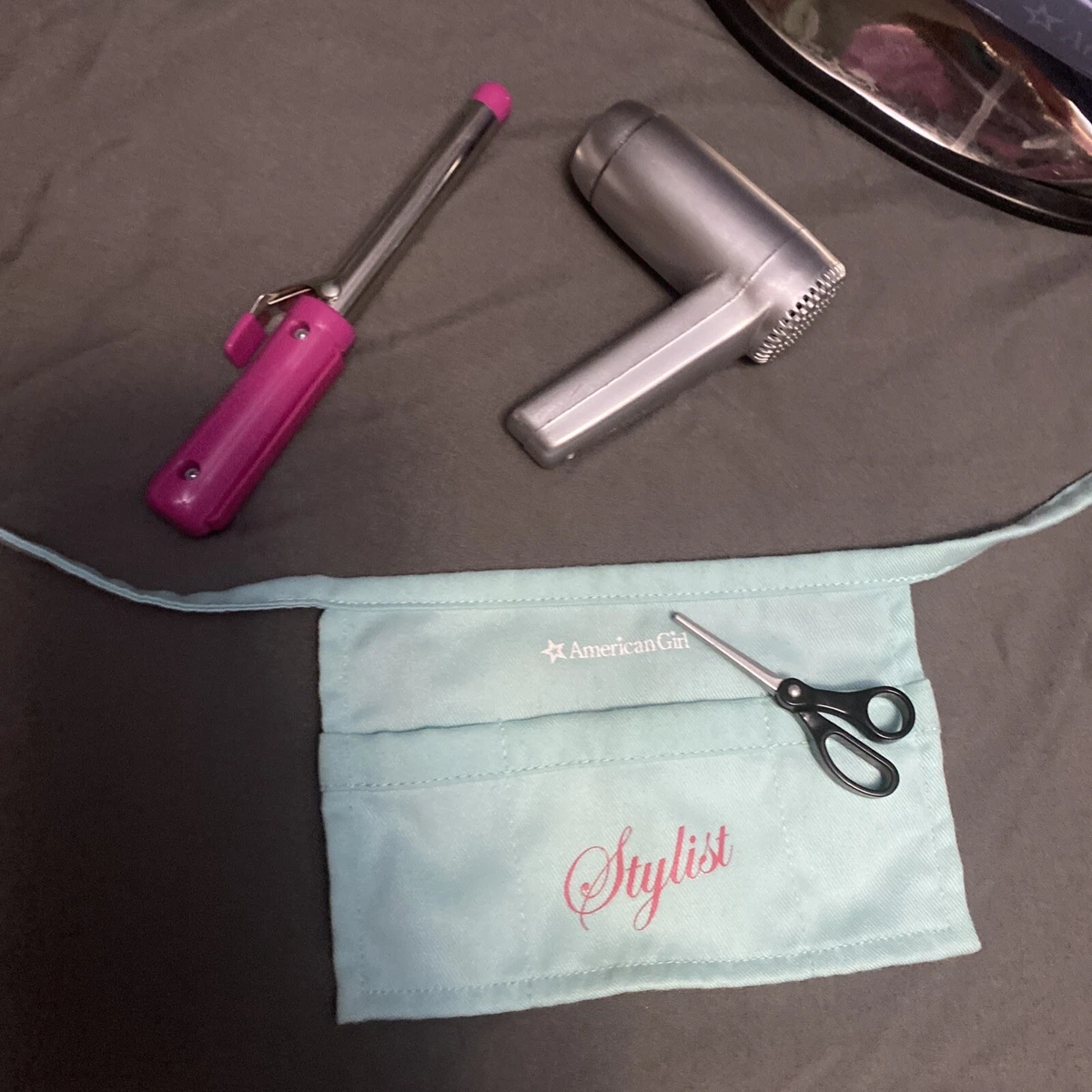 American Girl Doll Set Working Salon Hair Washing Sink Foot Spa Stylist Set