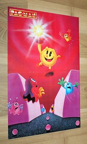 Pac-Man retro Poster 42x28cm Nintendo SNES NES
