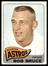1965 Topps #240 Bob Bruce Houston Astros EX-EXMINT SET BREAK!