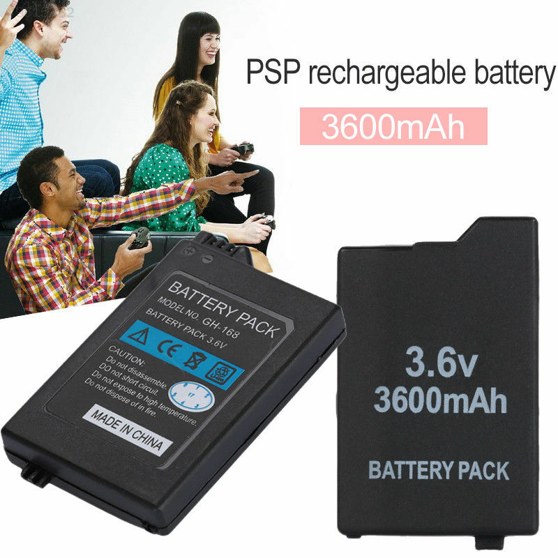 2-10X Rechargeable Battery for PSP-S110 PSP-2000 PSP3000