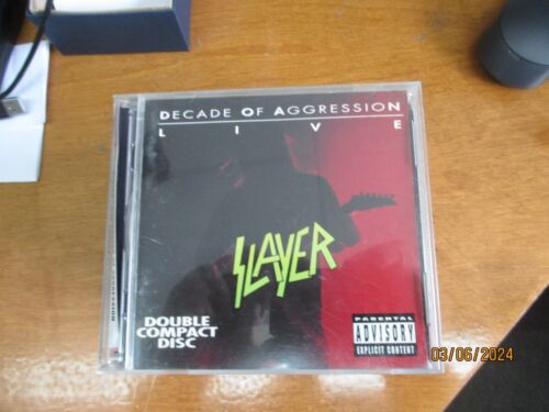 slayer  decade of aggression  live cd - Picture 1 of 1