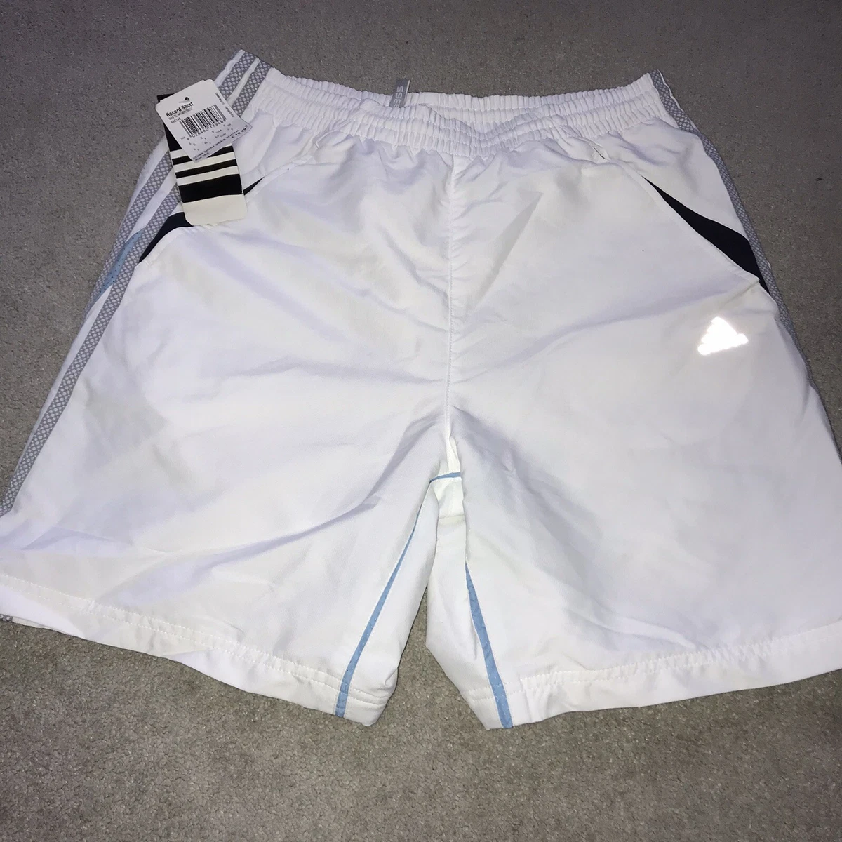 Small white shop shorts